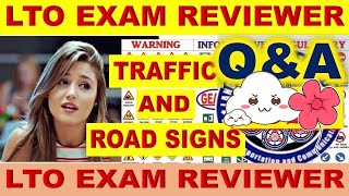 LTO EXAM REVIEWER ROAD SIGNS 2023 [upl. by Ninnetta]